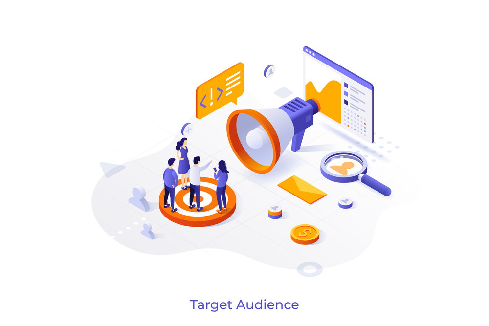 Quel est le rôle du marketing stratégique ? 3 dessin symbolisant le publique cible - le rôle du marketing stratégique