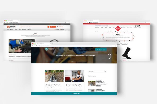 Création Site web Tanger - Agence Rhillane Marketing Digital 41 Exemples des sites avec des blogs réalisés par notre agence de création de sites web au Maroc