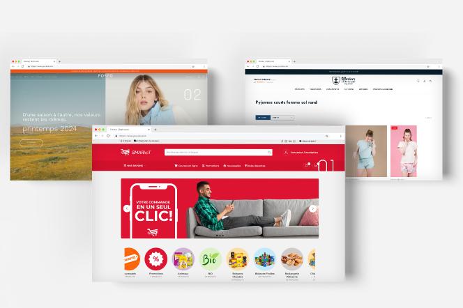 Création Site web Tanger - Agence Rhillane Marketing Digital 39 site e-commerce pour une boutique en ligne de produits de beauté, développé par notre agence web, mettant en avant des promotions et des produits bien organisés